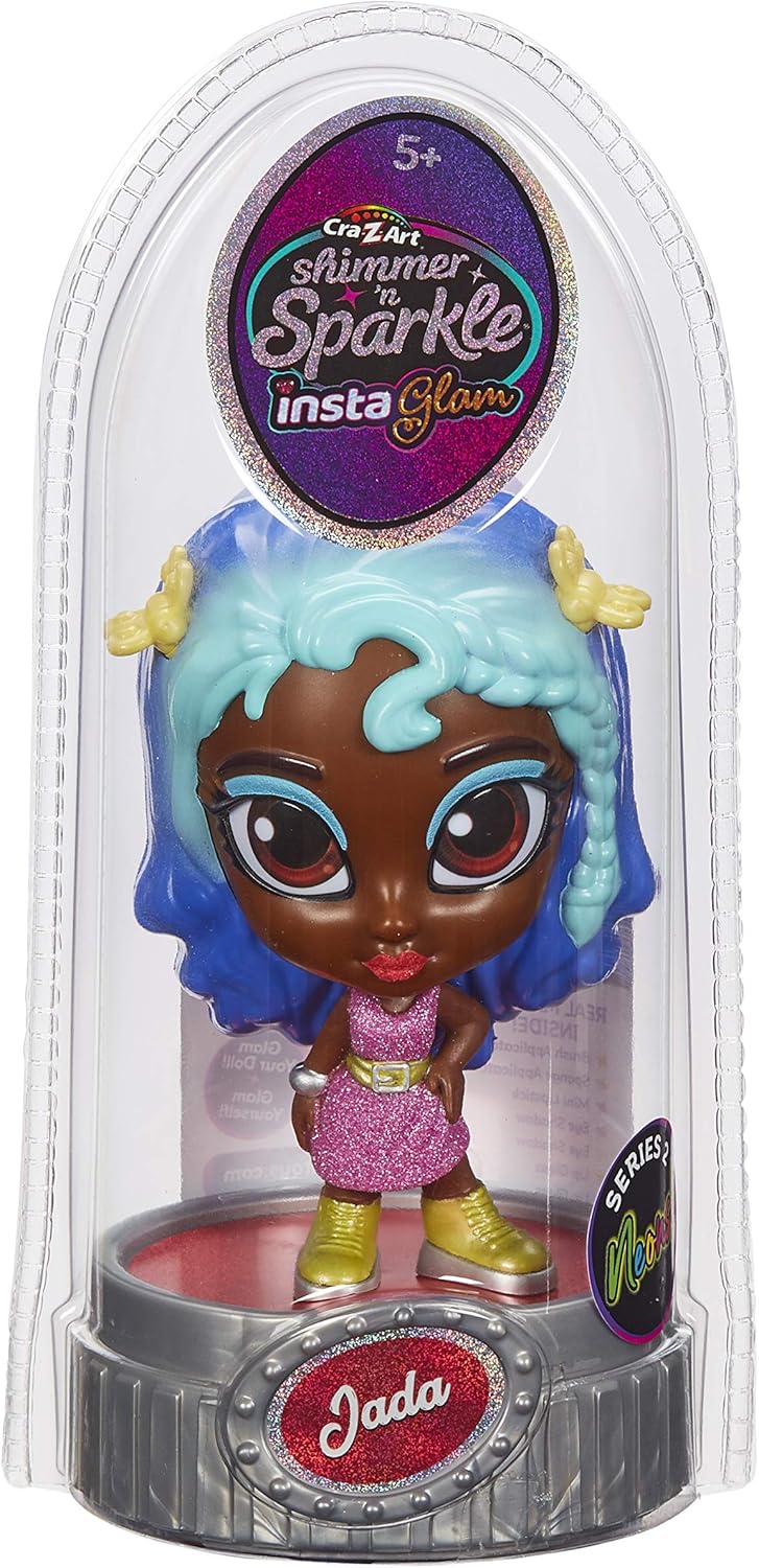 Shimmer and Sparkle 07420 InstaGlam Dolls-Jada, Red - Image 3