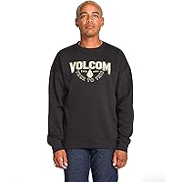Volcom Men's Let It Storm Crew Riding Snowboard Fleece