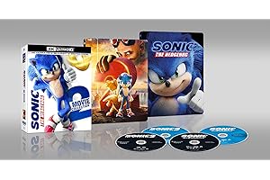 Sonic The Hedgehog 2-Movie Collection - Limited Edition Steelbook