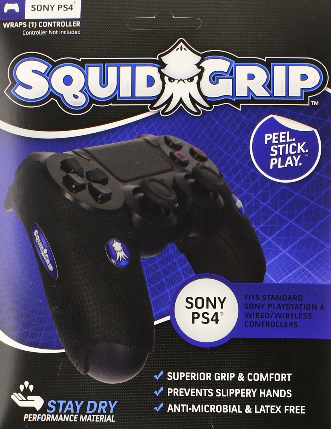 SquidGrip for PS4 Plus Thumb Grips FREE (Kontroller Not Included) [playstation_4]