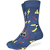 Good Luck Sock Men's American Flag & Presidents Socks, Adult