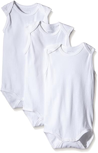 NAME IT Baby-Jungen Body Nitbody Tank M Noos, 3er Pack