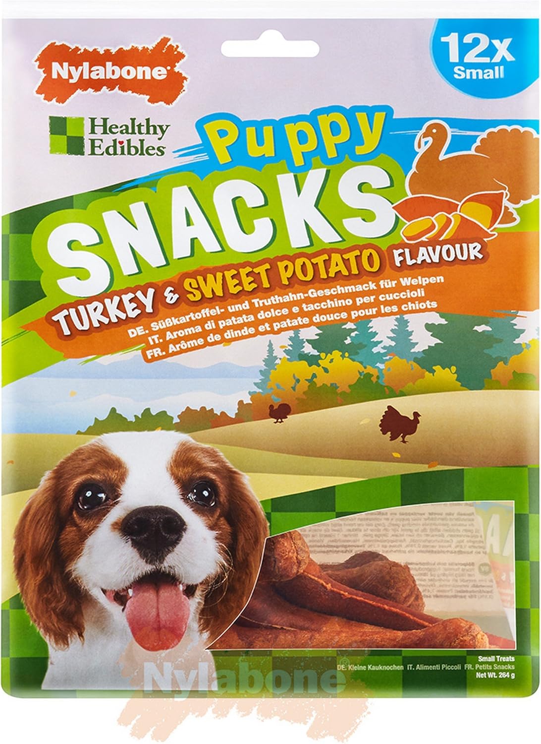 Nylabone Puppy Snacks Truthahn und Süßkartoffel Welpen Snacks Amazon