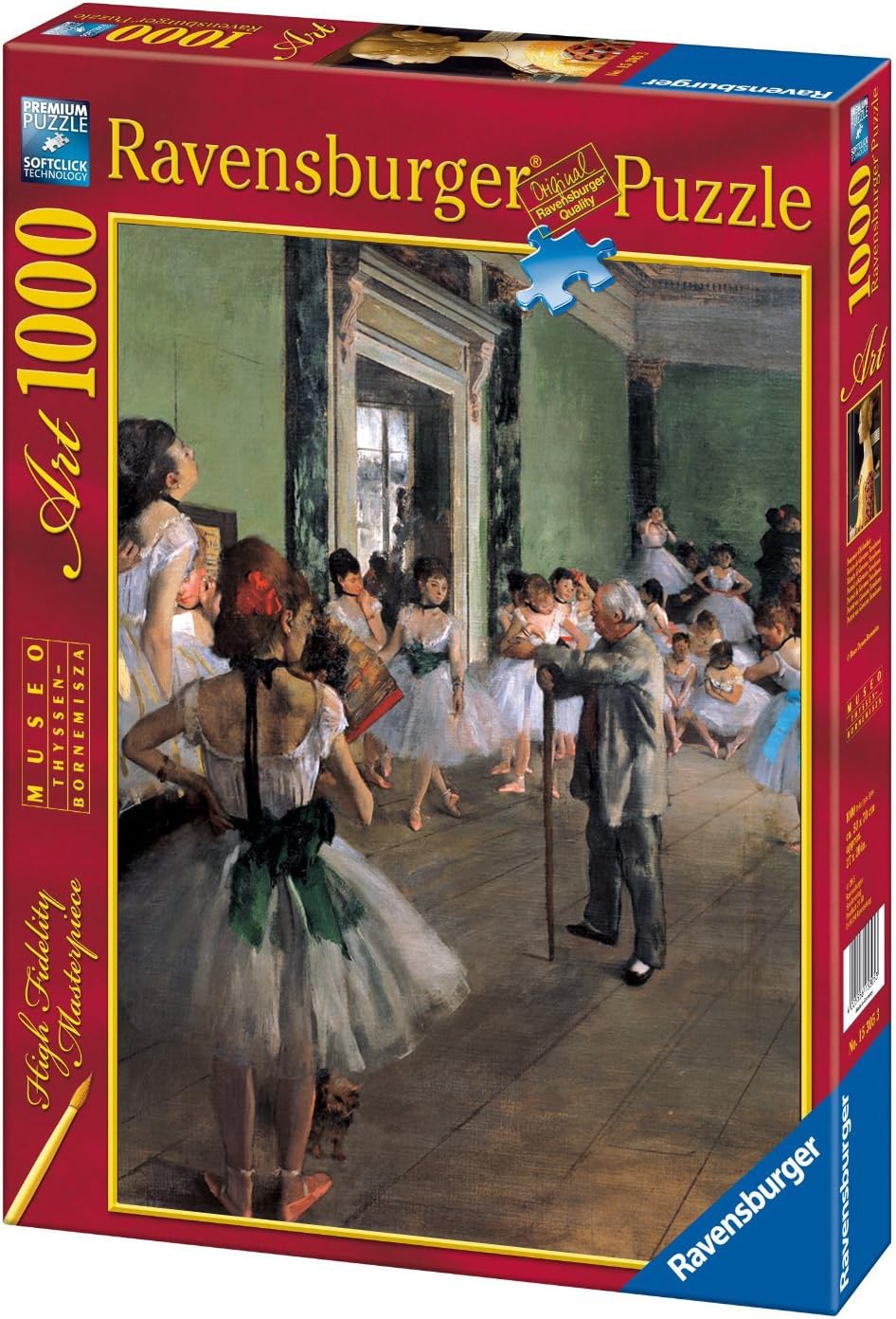 Ravensburger Degas Ballet Class 1000pc jigsaw puzzle Amazon.co.uk