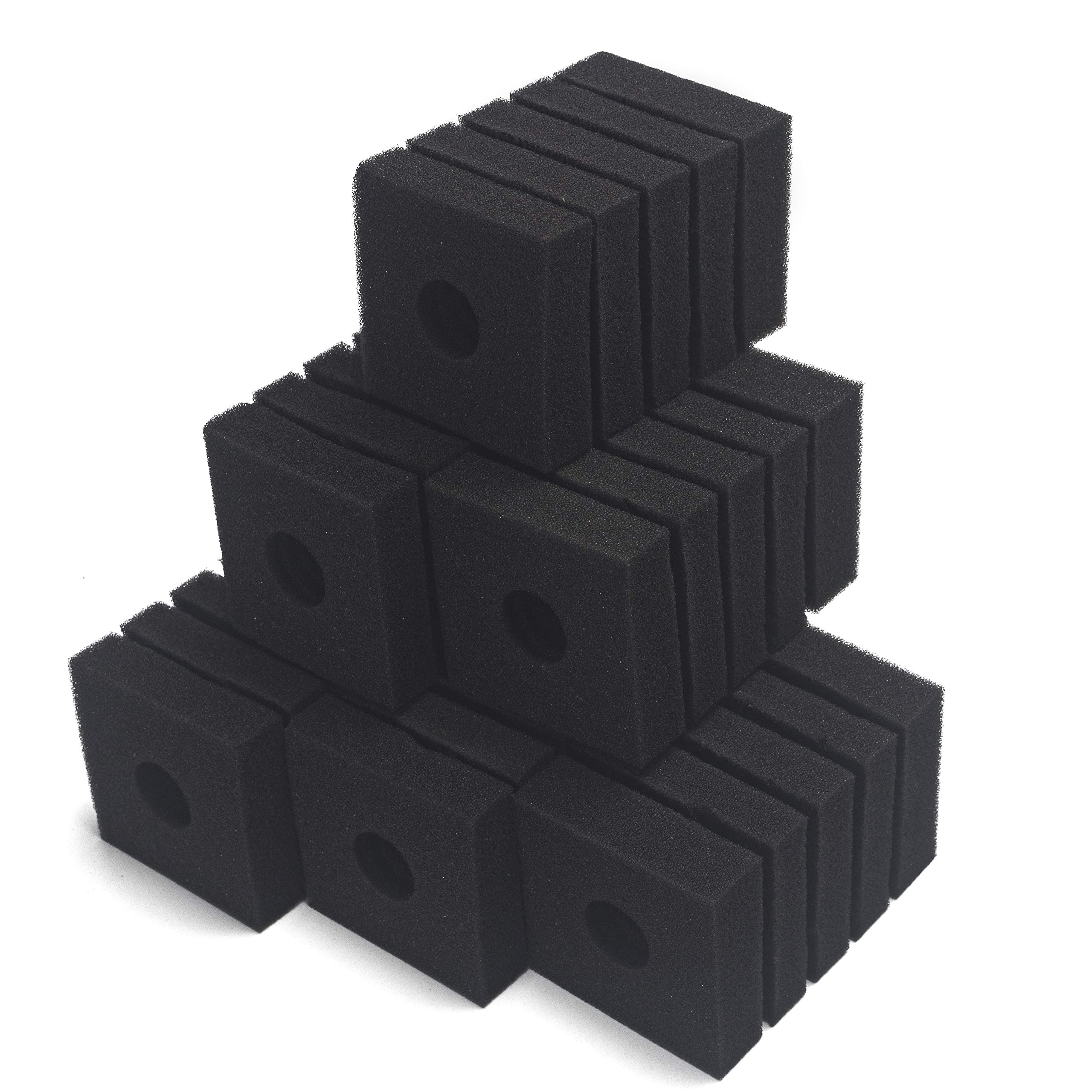 LTWHOME Replacement Filter Pads - Suitable for Turbo 350 Filter - Pack of 6