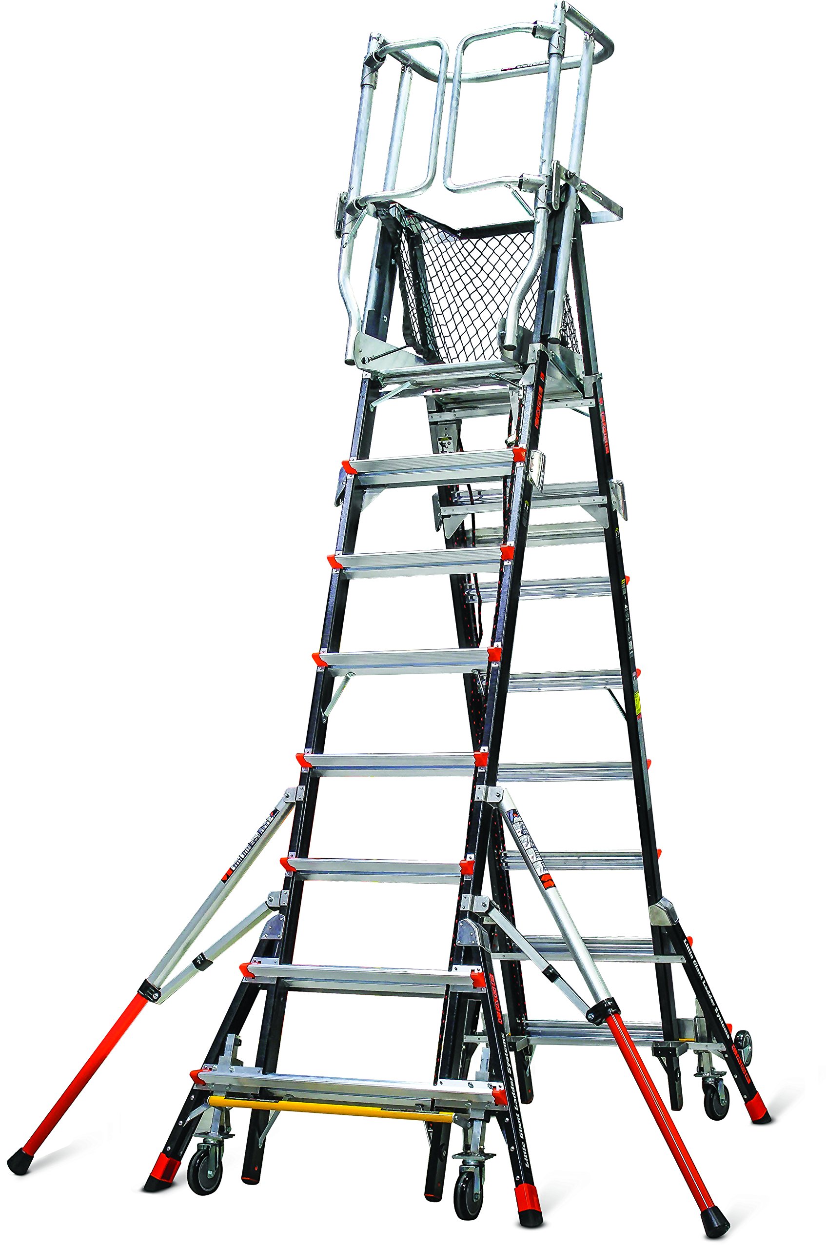 Little Giant Ladder Systems 18515240 Aerial Safety Cage Fiberglass, 8