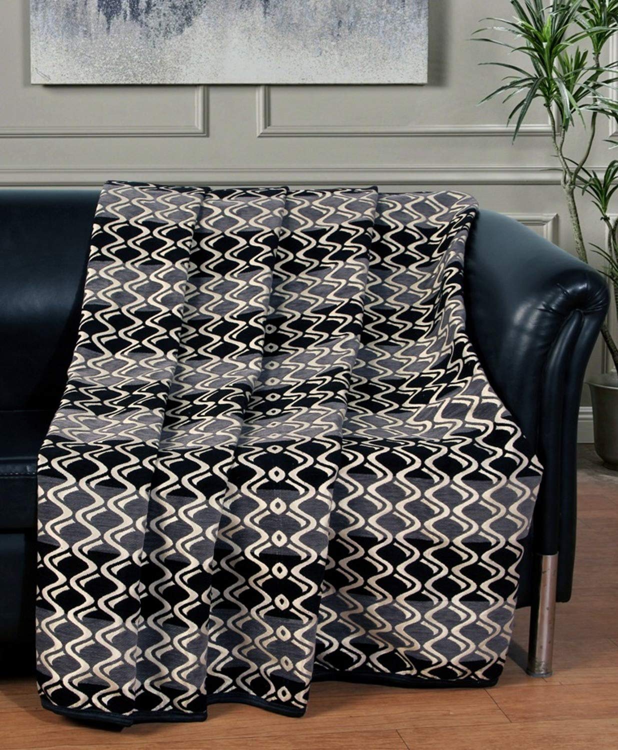 Buy Nendle Multi Purpose Soft Throws For 2 Seater Sofa Set Couch