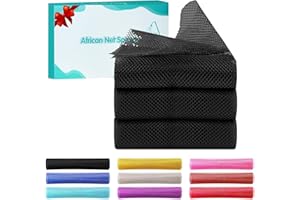 Ufacai African Net Sponge, African Exfoliating Net,African Net Sponge Authentic,exfoliating Body Scrubber,African Bath Sponge,Pack of 3