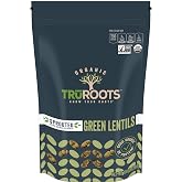 Truroots, Lentils Green Sprouted Organic, 10 Ounce