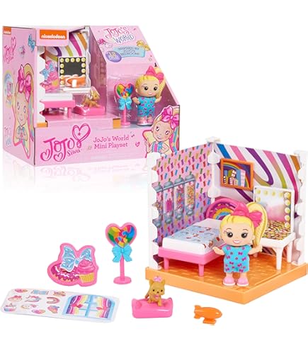 Amazon.com: JoJo Siwa 3-Inch Tall 5 Piece Collectible