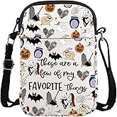 ENSIANTH Horror Movie Inspired Crossbody Purses Bag Spooky Zero Ghost Dog Lover Nightmare Skull Gift (CB)