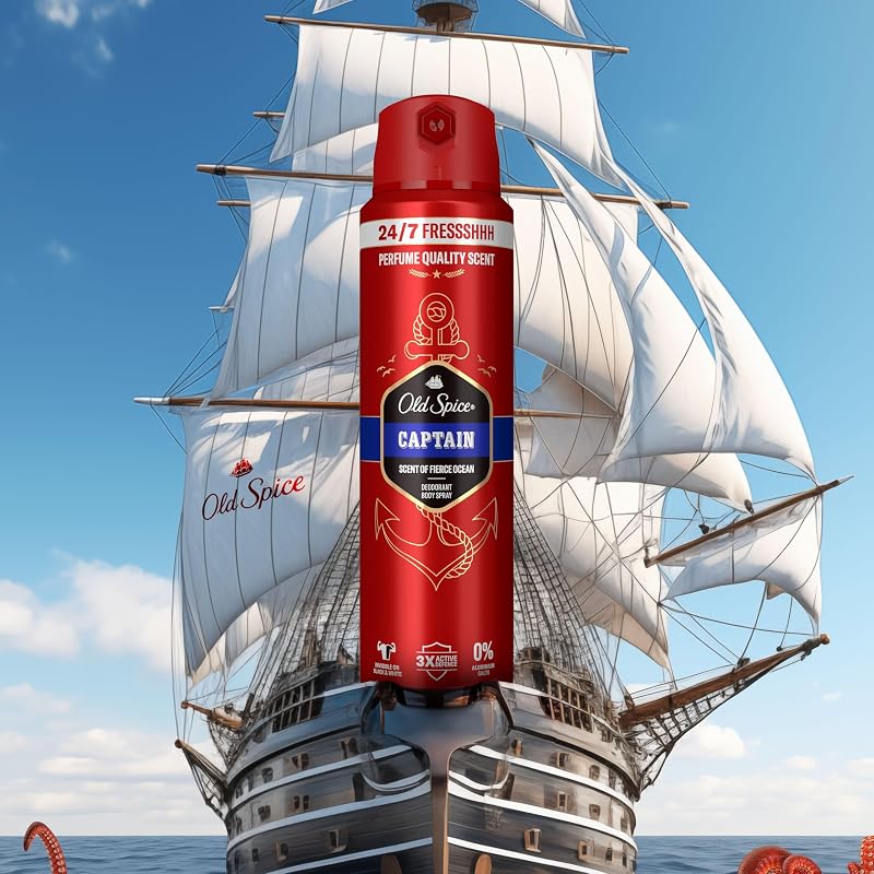 Deo Spray Captain, 150ml