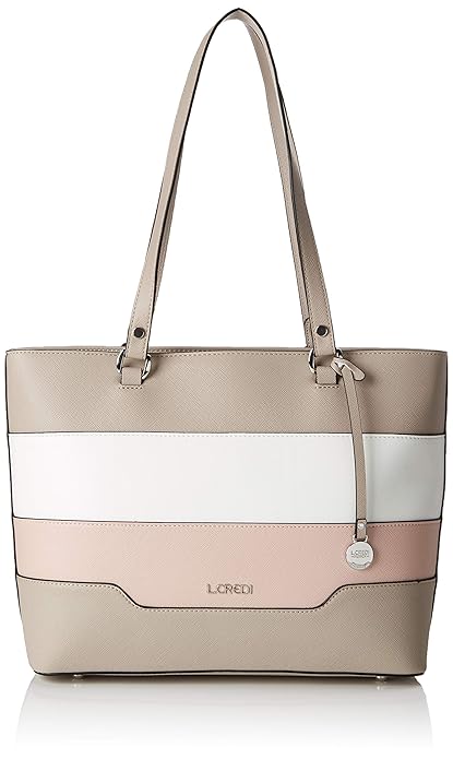 L.CREDI Damen Cinda Schultertasche, 12x28x39 cm