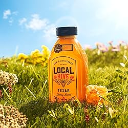 Local Hive Texas Raw Unfiltered Honey 16oz. 100% US