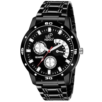Analogue Black Dial Mens Watch