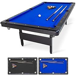 GoSports Full Size 8 ft x 4.2 ft Billiards Game