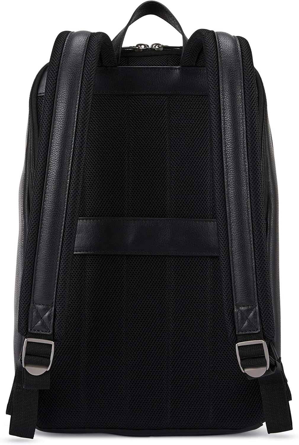  | Samsonite Classic Leather Slim Backpack, Black, One Size | Casual Daypacks