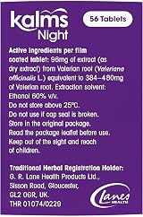 Kalms Night 56 Tablets Traditional Herbal Sleep Aid Valerian Root view 2