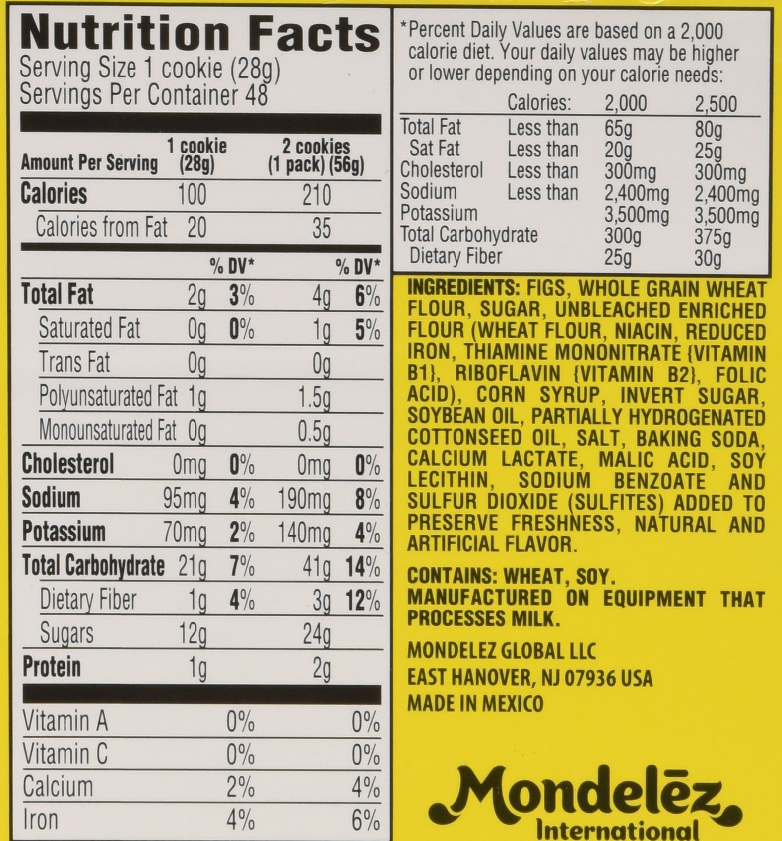 Nabisco Fig Newtons 242oz Packs 2 Bars Per Pack on Galleon Philippines