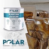 Polar Clear Lacquer Paint 1L Matt Quick Drying Durable Wood Plastic Metal view 4