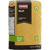 Yarmarka Millet 24.7 oz (700g) Whole Grain Ancient Millet | Naturally Gluten-Free, Mild &amp; Fluffy Texture, Ideal Rice Alternative for Porridge &amp; Savory Dishes