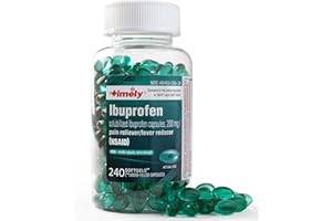 TIME-CAP LABS, INC. Timely Ibuprofen 200mg - 240 Liquid Mini Softgels - Compared to Advil Liqui-Gels Pain Relief Softgels and Fever Reducer - Headache Relief, Menstrual Pain, Tooth Ache Muscular Aches & Arthritis Pain