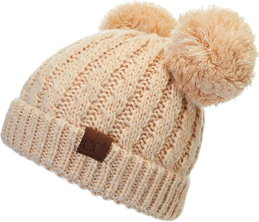 beige beanie hat