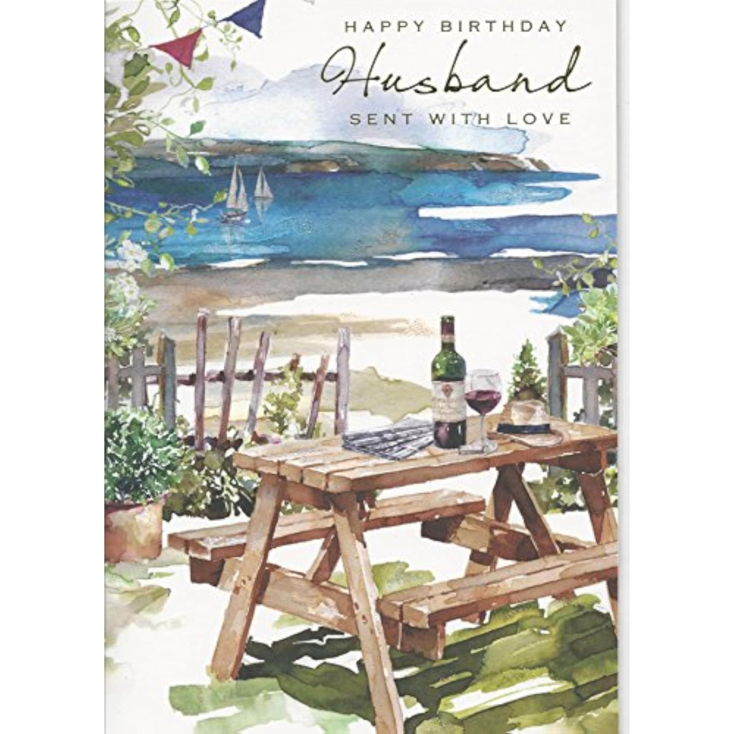 BIRTHDAY CARD HUSBAND BIRTHDAY CARD BY NIGEL QUINEY