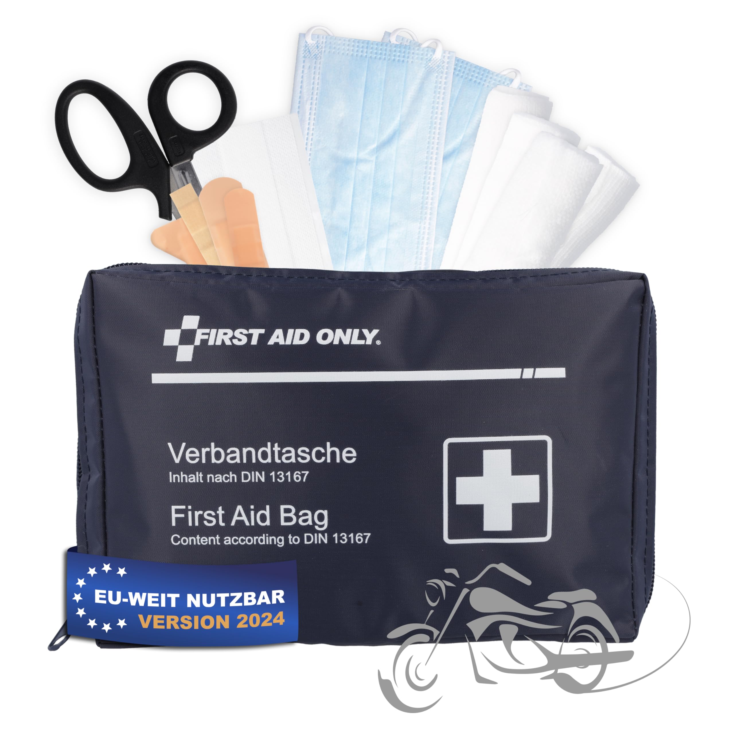 First Aid Only Unisex - Adult First Aid Bag 28 Pieces