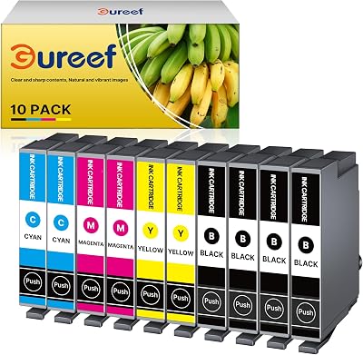 Gureef 604xl Compatible Ink Cartridges 10 Pack for Epson XP XP-2200 3200 4200