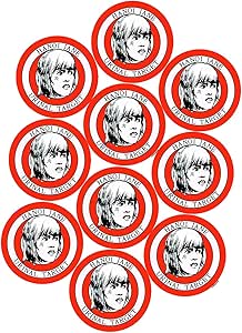 AV8America Hanoi Jane Urinal Target, Package of 10