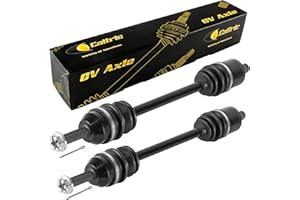 Caltric Front Left Right Completes Cv Joint Axle Compatible with Polaris Ranger Lsv Ev Lev 2010-2014