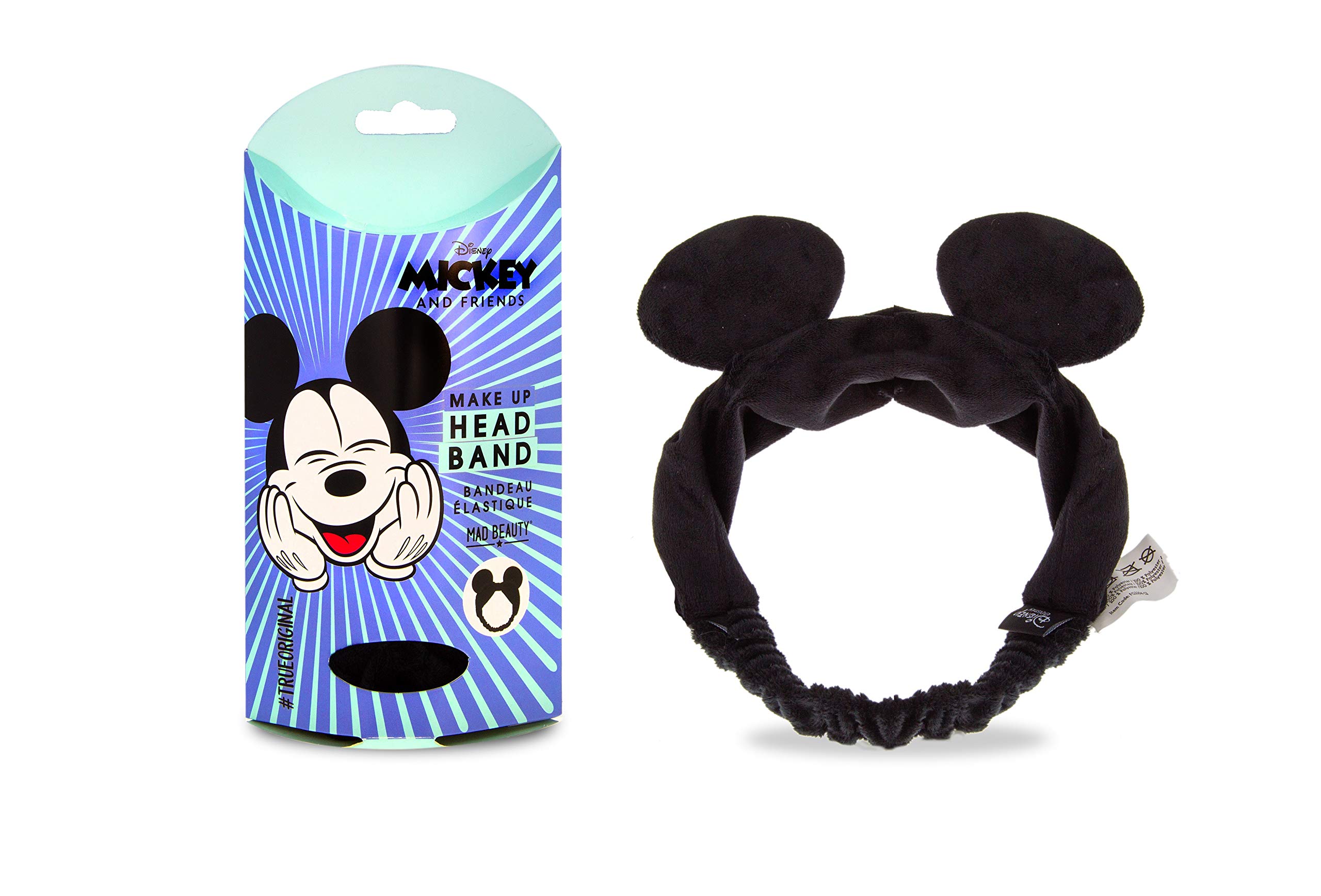 Mickey Mouse Ears Make Up Headband | Mad Beauty | Disney Gift for Fans, Cute, Funny & Iconic Cosmetic Accessory