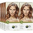 Naturtint 7C Terracotta Blonde Permanent Hair Color (Pack of 6), Ammonia Free, Vegan, Cruelty Free, up to 100% Gray Coverage, Long Lasting Results (Packaging may vary)