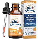 Zeolite Detox for Kids with Folinic Acid + Methyl B12 + D3 | Methylation + Heavy Metal Detox Support Supplement | Promotes Behavioral, Focus + Speech Development | Orange Flavor Liquid Drops &ndash; 2oz