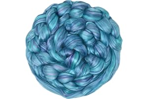 Living Dreams Yarn Bamboo Rayon Combed Top Roving - Glacier Bay