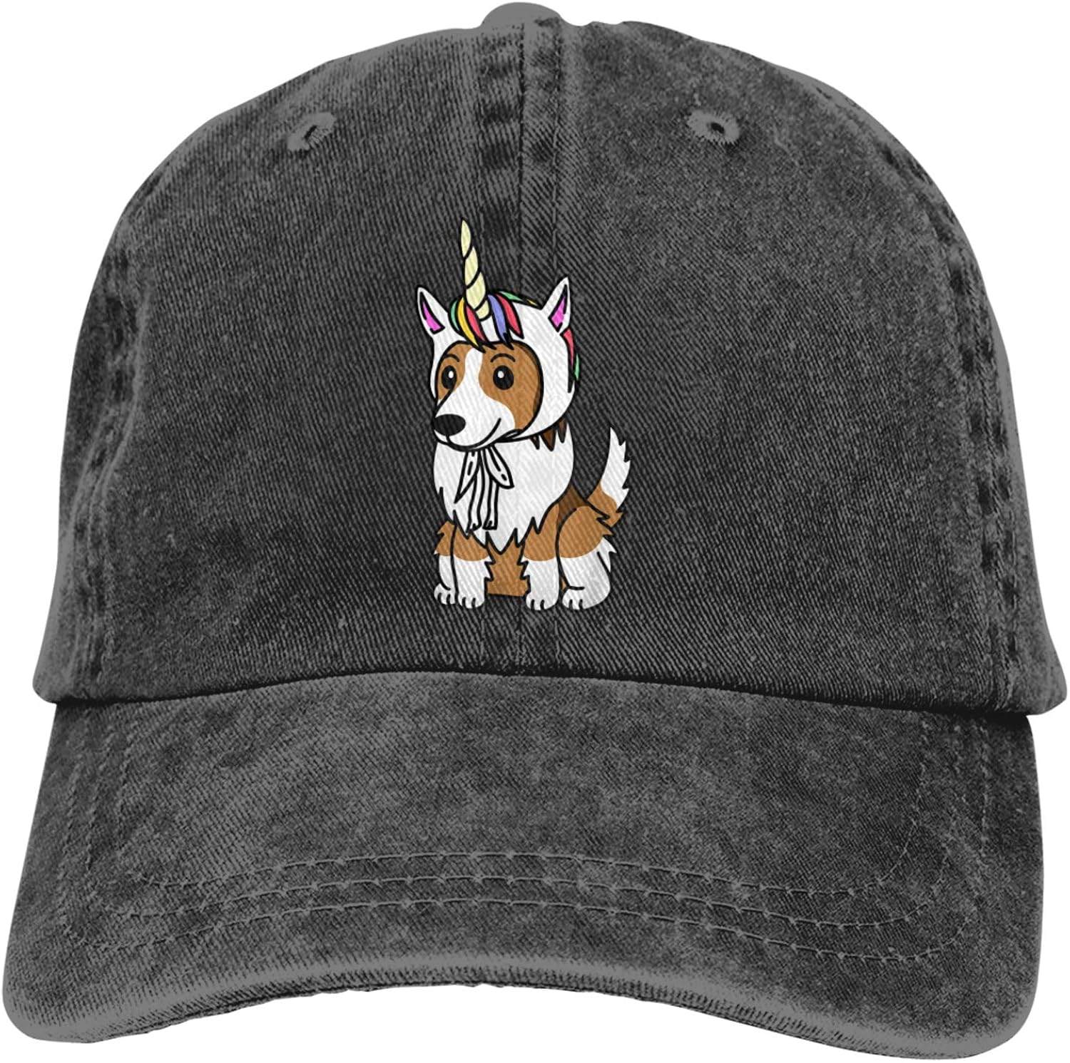 Sheepdog Funny Dog Cowboy Hat Cap Adjustable Washed Twill Baseball Hat