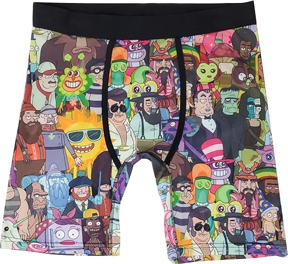 rick and morty boxer briefs