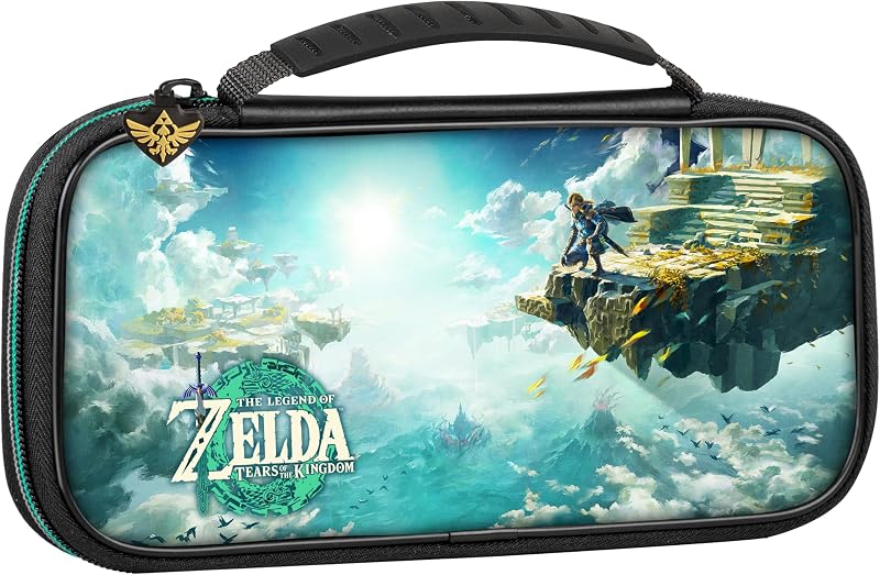NACON RDS NSW Deluxe - Estuche de Viaje Zelda Tears of The Kingdom, Multi, Organizador de Bolsas