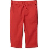 Amazon Essentials Boys and Toddlers' Regular Fit Stretch Cotton Twill Pull On Pants