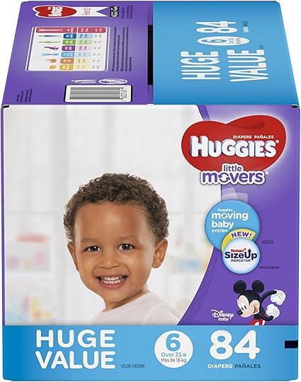 amazon huggies diapers size 6