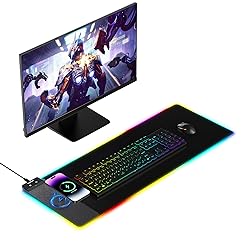 TopMade Mouse Pad with Wireless Charging, 31.5" x