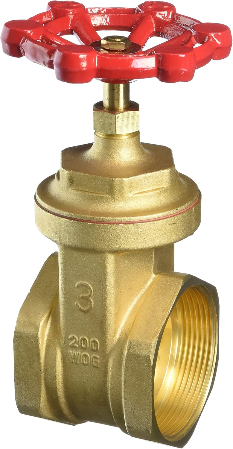 Mueller 100010 Brass Gate Valve, 3Inch Amazon.co.uk DIY & Tools