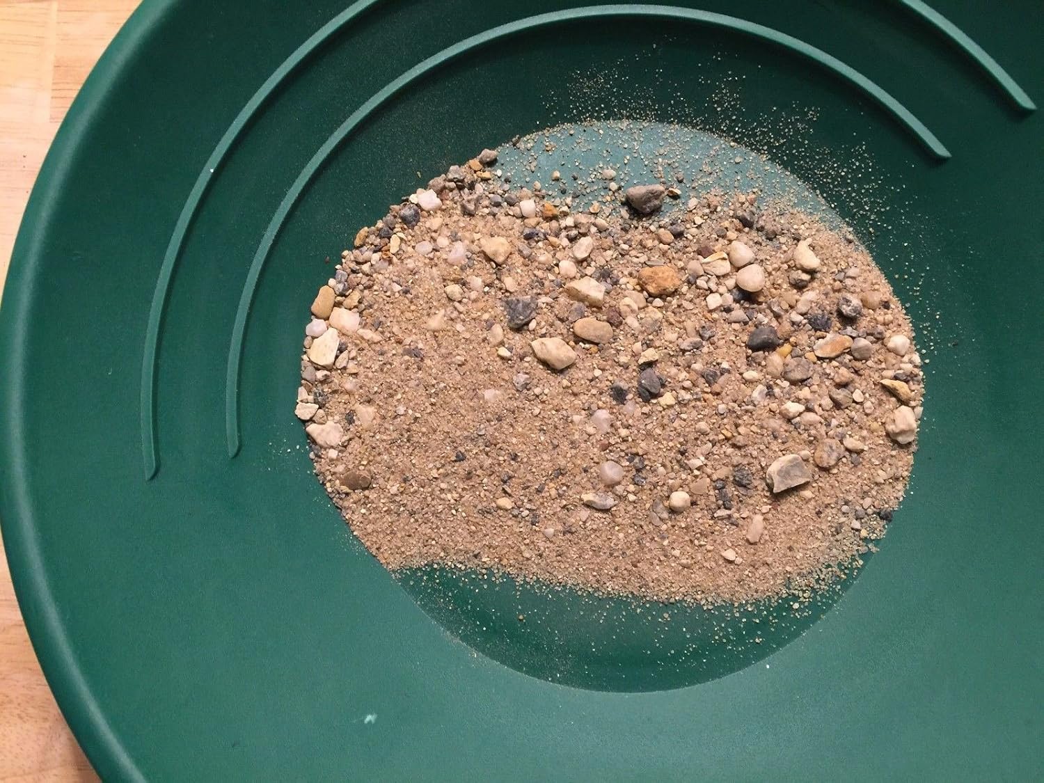 Unsearched Gold Paydirt for Panning River Gravel from California Gold Guaranteed