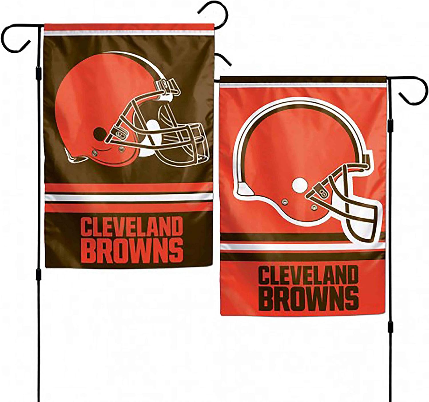 WinCraft NFL Cleveland Browns 2Sided Garden Flag, 12 x 18