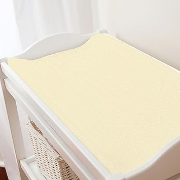 yellow changing table