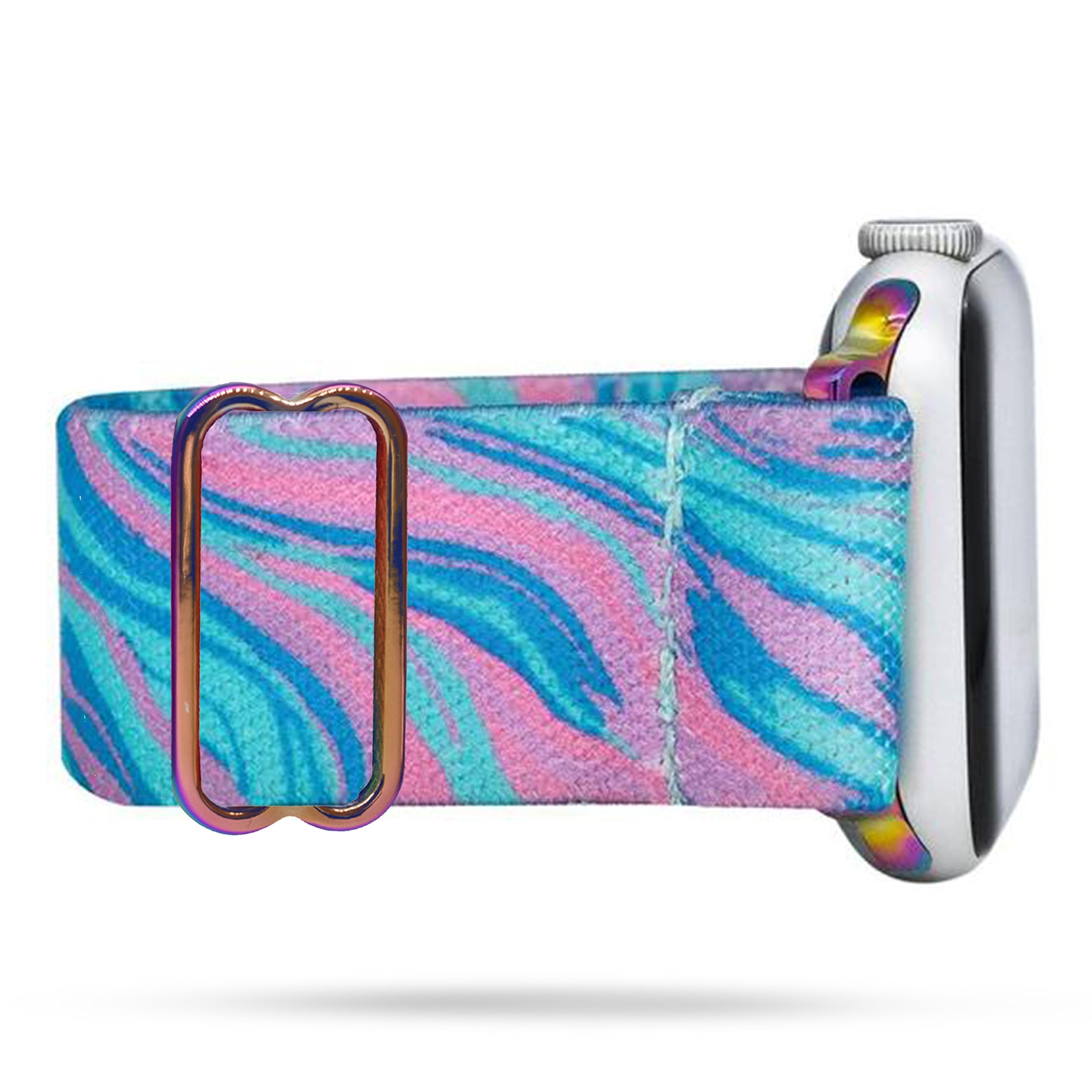 Braxley Bands for Apple Watches - Stretchy and Washable - Adjustable with Apple Watch Bands for Both Women & Men - Compatible with Apple Watch Series SE Ultra 9 8 7 6 5 4 3 2 1 [38mm/40mm/41mm]