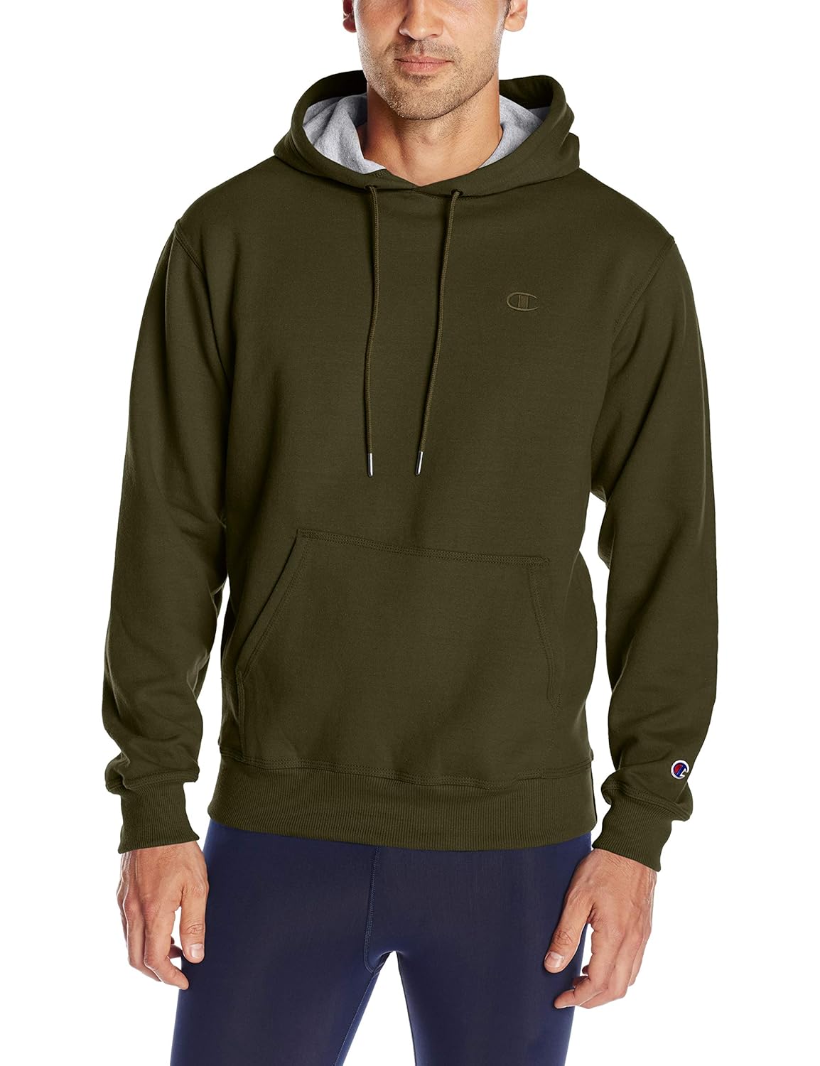 hiker green champion hoodie