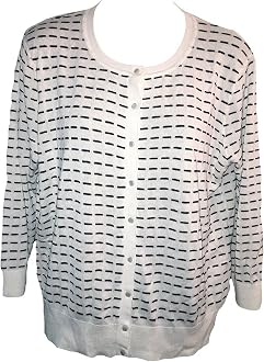 Button Front Cardigan Sweater (Blk 
