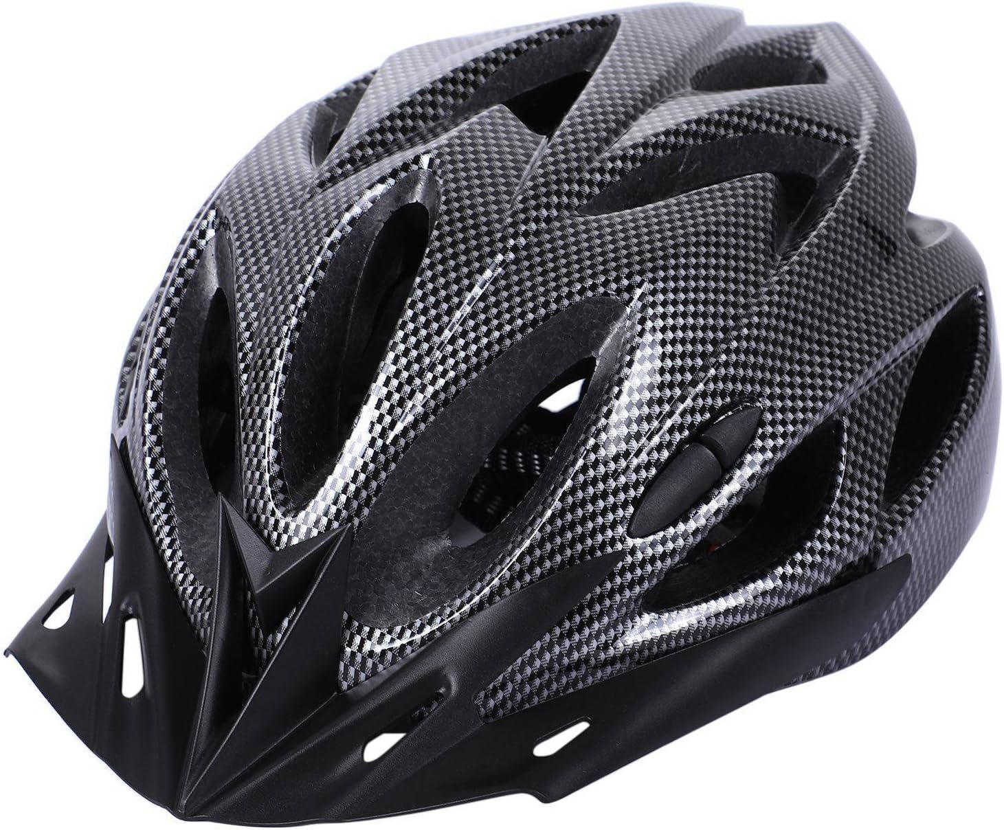 Luntus Carbon Bicycle Helmet Bike MTB Cycling Adult Adjustable Unisex Safety Helmet
